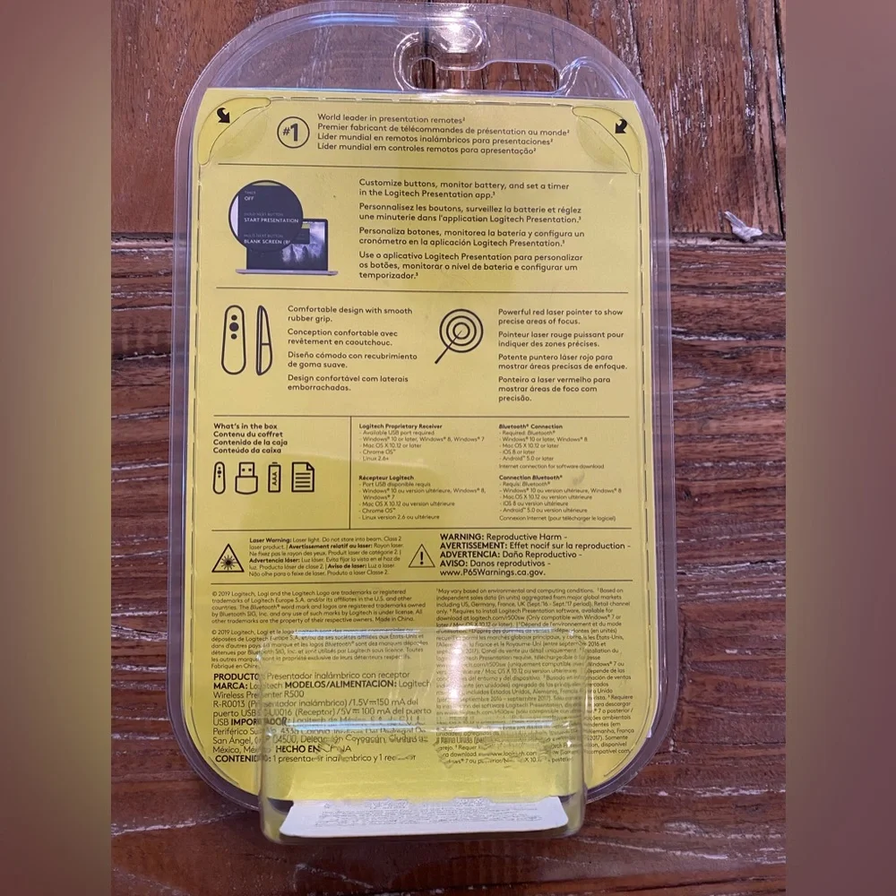 Logitech Wireless Presentation Remote R500 - Picture 4 of 7